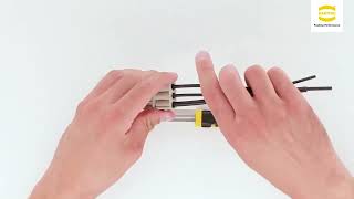 Removal tool HARTING Han® C one locking clip  Removal instruction [upl. by Yziar]