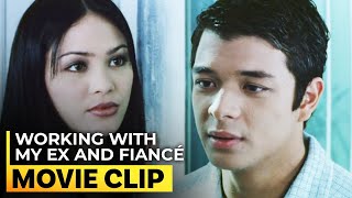 Working with my ex and fiancé  Pinoy Love Story Ngayong Nandito Ka  MovieClip [upl. by Ennyroc]