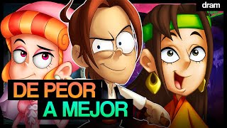 Las 7 PELICULAS de las LEYENDAS de PEOR a MEJOR [upl. by Eniffit]