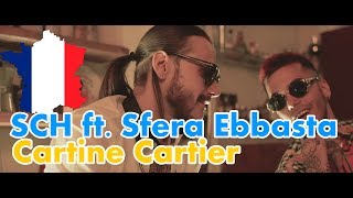 GERMAN REACT TO FRENCH RAP SCH  Cartine Cartier ft Sfera Ebbasta  german reacts  cut version [upl. by Noet491]