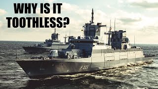 Why This Huge German Warship Has No Teeth BadenWürttemberg Frigate [upl. by Antipus]