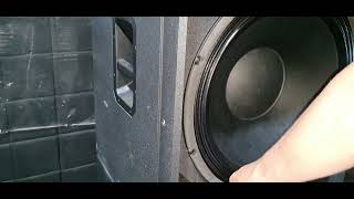 Tutorial Subwoofer 18 Pulgadas Electro Voice EV ELX200 18SP Componentes Bajo Que trae por dentro [upl. by Aissila]