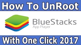 How To UnRoot BlueStacks Latest Version With One Click In UrduHindi [upl. by Waugh]