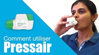 Comment utiliser Pressair in French [upl. by Alben]