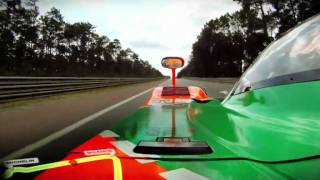 Mazda 787B onboard lap with Johnny Herbert at Le Mans 2011 [upl. by Enaffit312]