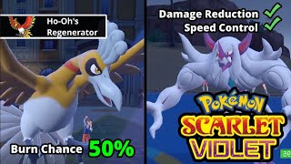 HoOh amp Grimmsnarl Reduce Damage Too Much Pokemon ScarletViolet VGC Rental Team [upl. by Neenaj]