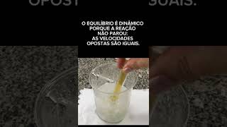 Equilíbrio químico NO2–N2O4fisicoquimica quimica aula completa no canal [upl. by Akinohs]