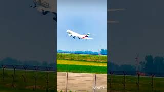 Emirates takeoff Sialkot Airport shorts emirates [upl. by Baun315]