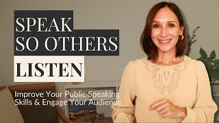 English Public Speaking Skills  How to Speak So Your Audience Listens [upl. by Kathryne]