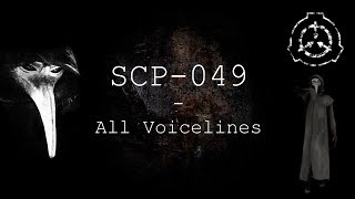 SCP049  All NEW Voicelines with Sutbtitles  SCP  Containment Breach v1311 [upl. by Chatav]