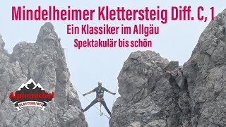 Mindelheimer Klettersteig Diff C1 im Kleinwalsertal [upl. by Zea]