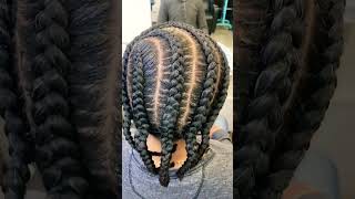 Stitch Braidsbraids hairstyles 3trading hairstylehairstyle [upl. by Truda]