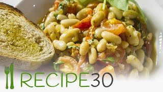 Cannellini beans provencale recipe [upl. by Ortiz449]