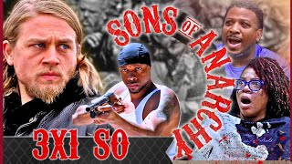 Sons Of Anarchy 3x1 quotSoquot REACTION [upl. by Cirilla452]