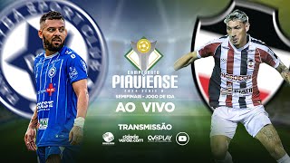 Parnahyba X River  semifinal  jogo 1  Piauiense 2024 [upl. by Byrd973]