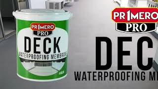 HOW TO USE PRIMERO WATERPROOFING MEMBRANE [upl. by Catima]