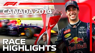 Daniel Ricciardo’s First Ever Grand Prix Win  2014 Canadian Grand Prix Highlights [upl. by Figge]