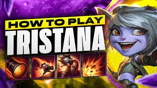 How to Play Tristana in Season 14  Tristana ADC Gameplay Guide  Best Tristana Build amp Runes [upl. by Yezdnil600]