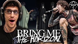 HOLY FCKING SHT  BRING ME THE HORIZON  quotThronequot REACTION [upl. by Kamp]