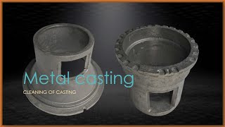 Cleaning of casting [upl. by Sutelc]