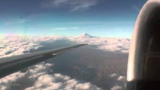 Mc Donnell Douglas MD83 – Cruising along Mt Damavand with Iran Airtours [upl. by Amsirac]