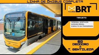 🚏🚌💨 Linha 60  TERMINAL DEODORO x TERMINAL GENTILEZA  feat BUSÓLOGO DO RJ  MOBI RIO  RJ [upl. by Egerton535]