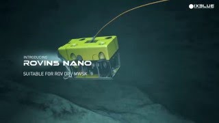 Rovins Nano  inertial navigation system for ROV navigation [upl. by Sonja]