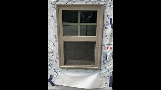 AAMA 10012 Method B Window Install with Jambs Flashed [upl. by Elokin]