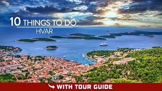 Things To Do On HVAR Island Croatia  TOP 10 [upl. by Cleodel]