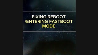 How to fix reboot or entering fastboot mode exit reboot on android phone [upl. by Ecnirp]