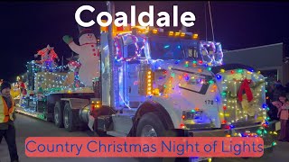 Coaldale Christmas Night of Lights 2023🇨🇦 [upl. by Raseda]