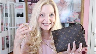 How to make Louis Vuitton Toiletry 19 a Crossbody Bag  LV toiletry 19 vs 26  toiletry 19 review [upl. by Bohun151]