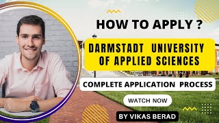 How to Apply to Darmstadt University of Applied Science MSc for FREE  Complete Application process [upl. by Athiste]