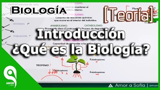 Biología  Introducción ¿Qué es la Biología [upl. by Adnahsam]