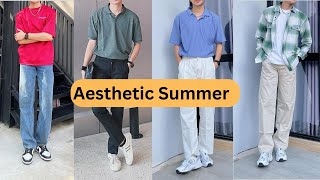 Simple Summer Outfits For Skinny Guys [upl. by Howell314]