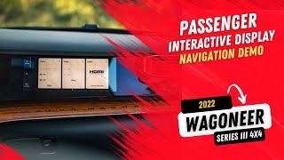 2022 Wagoneer Series III 4x4 Passenger Interactive Display [upl. by Dianna]