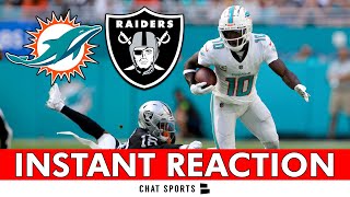 Raiders vs Dolphins INSTANT Reaction  Gardner Minshew amp Scott Turner Analysis  NFL Week 11 [upl. by Edmanda233]