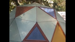 Geo Dome TIny Home  Portable Affordable Kit [upl. by Ennej]