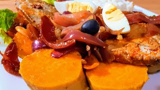 Receta de Escabeche de pescado comida tradicional peruana plato típico del Perú fácil de preparar [upl. by Assyle37]