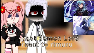 • past demon lord react to rimuru tempest• description [upl. by Princess]