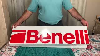 Unboxing a Benelli Montefeltro Sporting 12Gauge 30” Barrel [upl. by Haeluj]