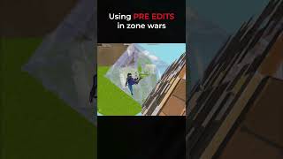 Pre Edits in PRO zone wars fortnite [upl. by Clemmie427]