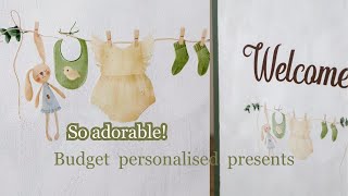 🎁 BudgetFriendly Personalised Gifts using your Cricut [upl. by Ecerehs]