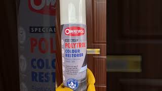 Polytrol Colour Restorer and Reviver painting restore restoration [upl. by Tedman]