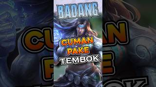 Maen badang cuman pake tembok mobilelegends mlbb [upl. by Bindman124]