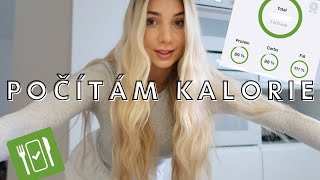 VLOG  počítám kalorie recepty haul nové vlasy [upl. by Ynehpets]