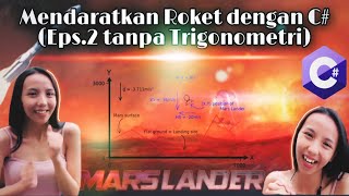 Mars Lander 2  C tutorial  CodinGame [upl. by Koerlin]