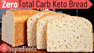 Bread without Carbs Keto Friendly and Gluten Free [upl. by Nodnnarb]