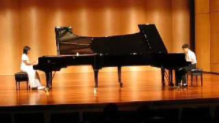 Arensky duo piano suite no 1 Romance [upl. by Aikcin642]