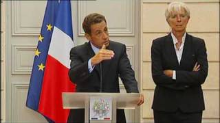 Bonus Sarkozy pousse les banques à aller plus loin avant le G20 [upl. by Otto]